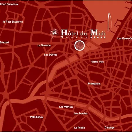 Hotel The New Midi Genewa